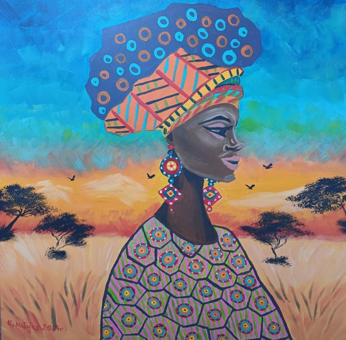 Kobieta z Afryki, 80x80 cm-compressed.webp