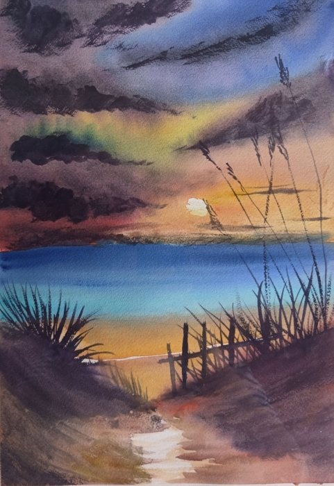 Sunset, 37,5x26,5 cm.jpg